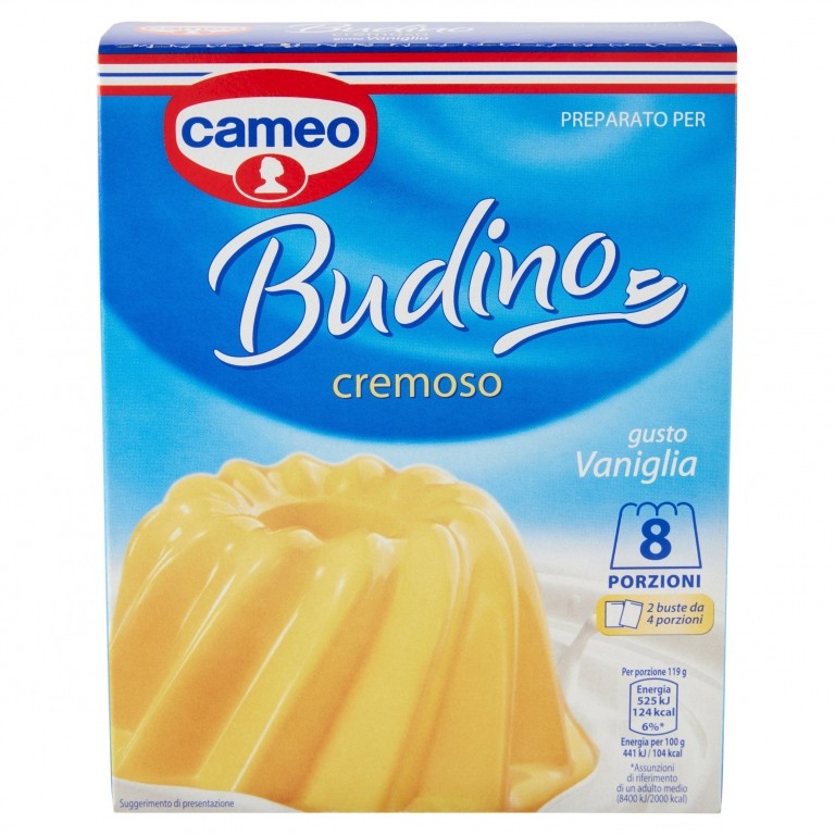 CAMEO PREPARATO PER BUDINO CREMOSO GUSTO VANIGLIA 2 X 65 G