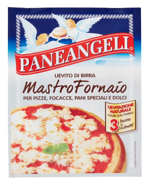 PANEANGELI LIEVITO DI BIRRA MASTRO FORNAIO PER PIZZE, FOCACCE, PANI SPECIALI E DOLCI 3 X 7 G