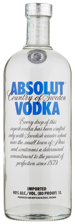 ABSOLUT VODKA 1 L