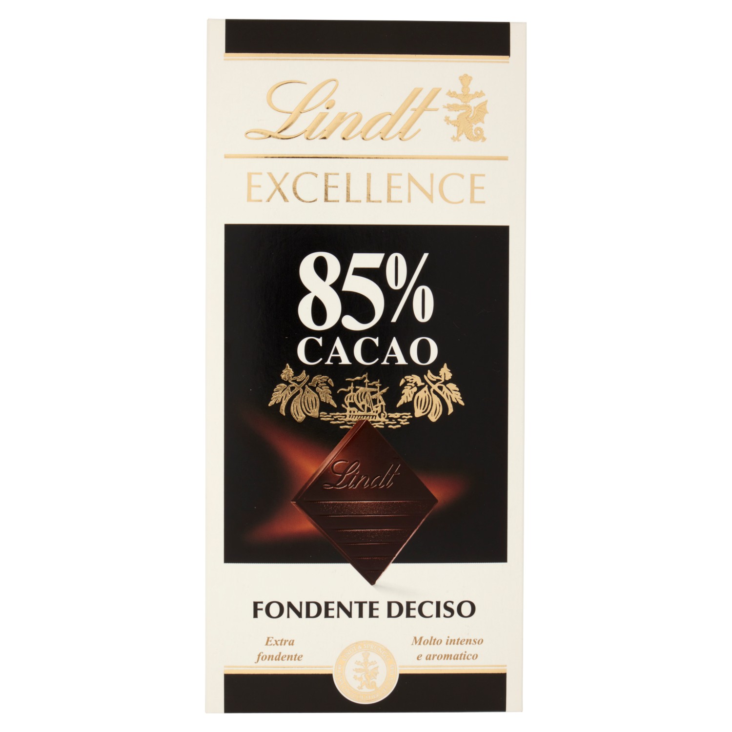 LINDT EXCELLENCE 85% CACAO FONDENTE DECISO 100 G