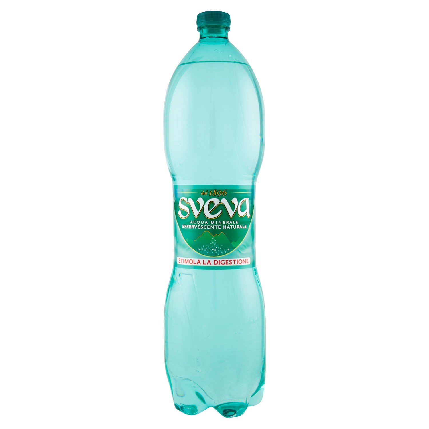 SVEVA, ACQUA MINERALE EFFERVESCENTE NATURALE 1,5L X 6 (PET)
