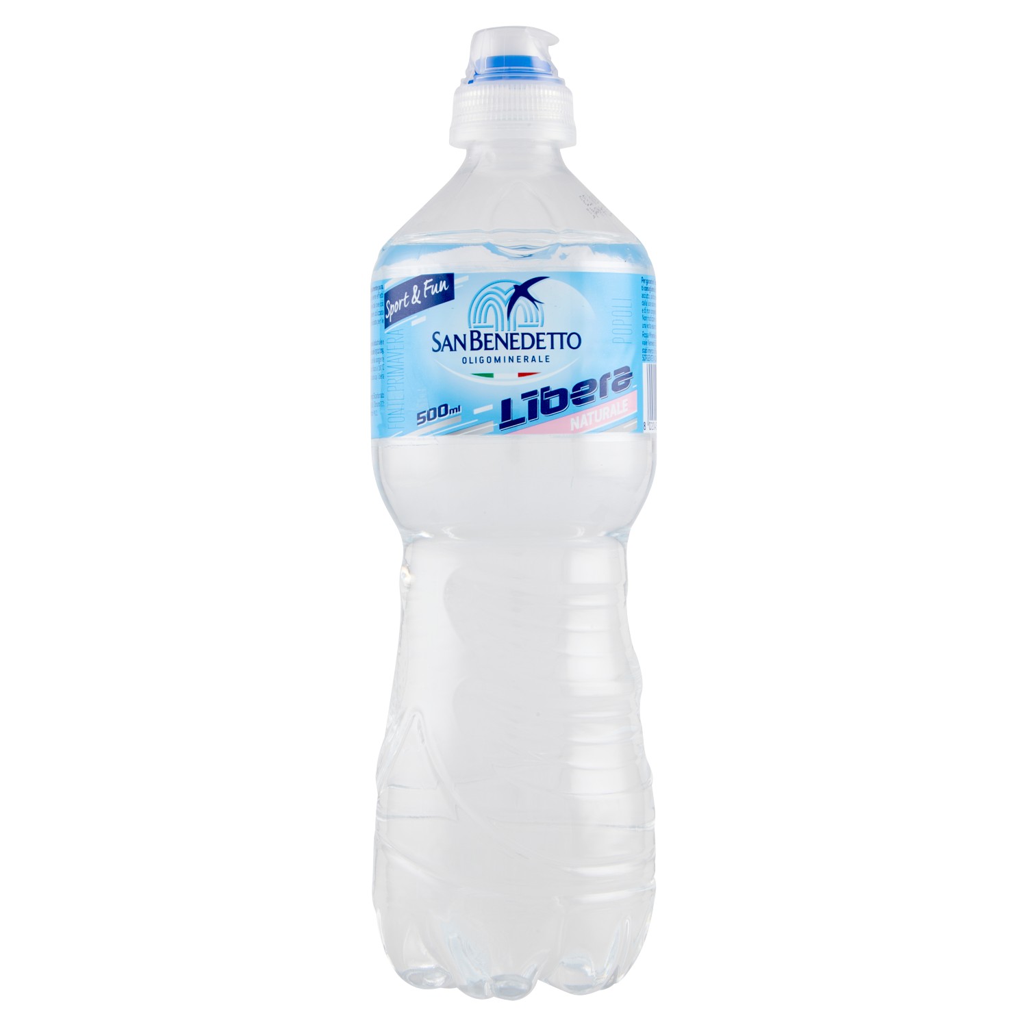 SAN BENEDETTO LIBERA 0,5L  NATURALE - FONTE BENEDICTA F4X6