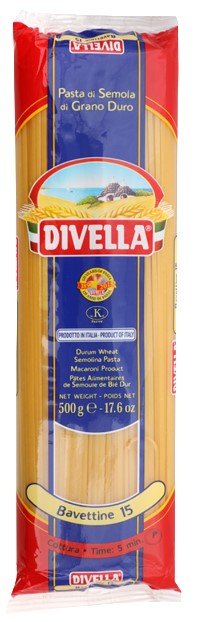 PASTA DIVELLA N.15 BAVETTINE GR.500
