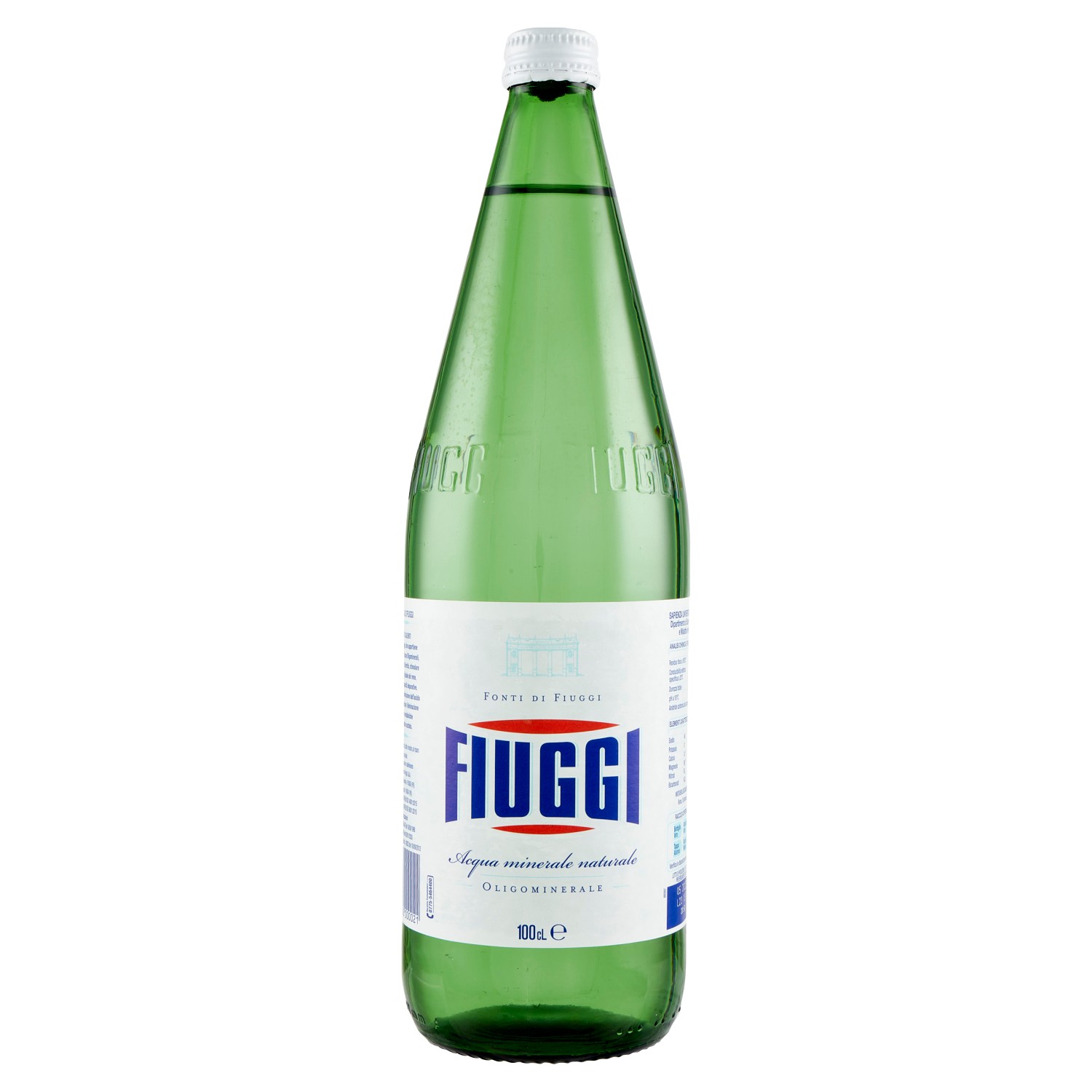 FIUGGI ACQUA MINERALE NATURALE OLIGOMINERALE 100 CL