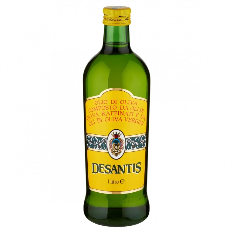 DESANTIS OLIO DI OLIVA COMPOSTO DA OLI DI OLIVA RAFFINATI E DA OLI DI OLIVA VERGINI 1 LITRO