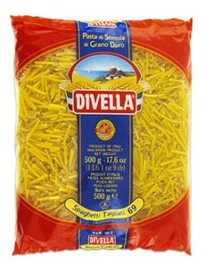 PASTA DIVELLA N.69 SPAGHETTI TAGL.GR.500