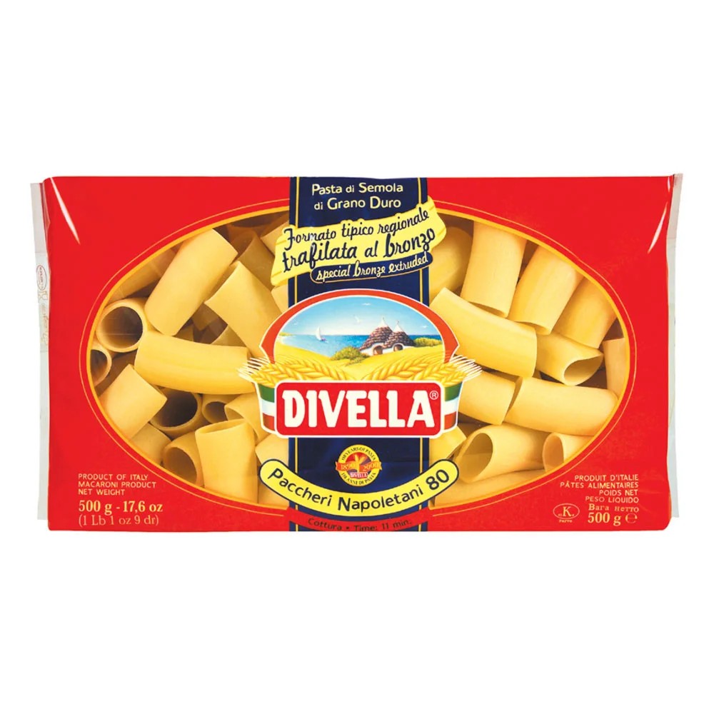 DIVELLA PACCHERI NAPOLETANI 80 500 G