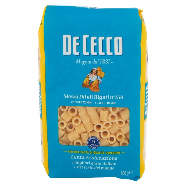 PASTA DE CECCO N.159 MEZZI DITALI RIG.G500        
