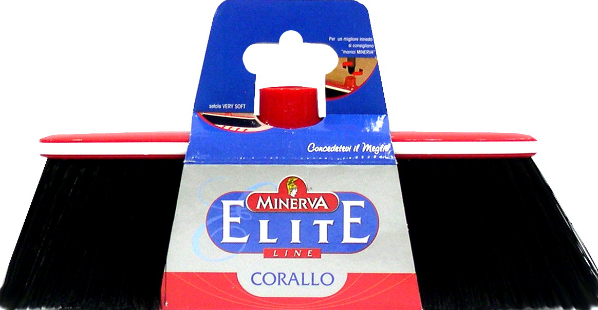 MINERVA SCOPA CORALLO S/MANICO