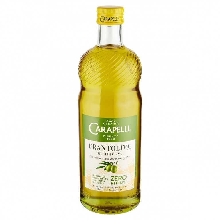 CARAPELLI FRANTOLIVA OLIO DI OLIVA COMPOSTO DI OLI DI OLIVA RAFFINATI E OLI DI OLIVA VERGINI 1 LITRO