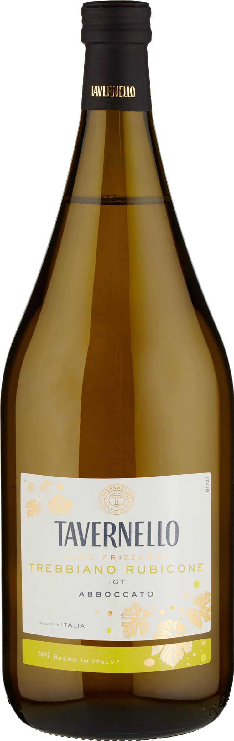 TAVERNELLO VINO FRIZZANTE TREBBIANO RUBICONE IGT ABBOCCATO 1,5 L