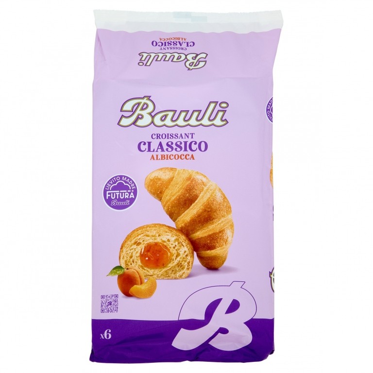 BAULI CROISSANT ALBICOCCA GR.50X6