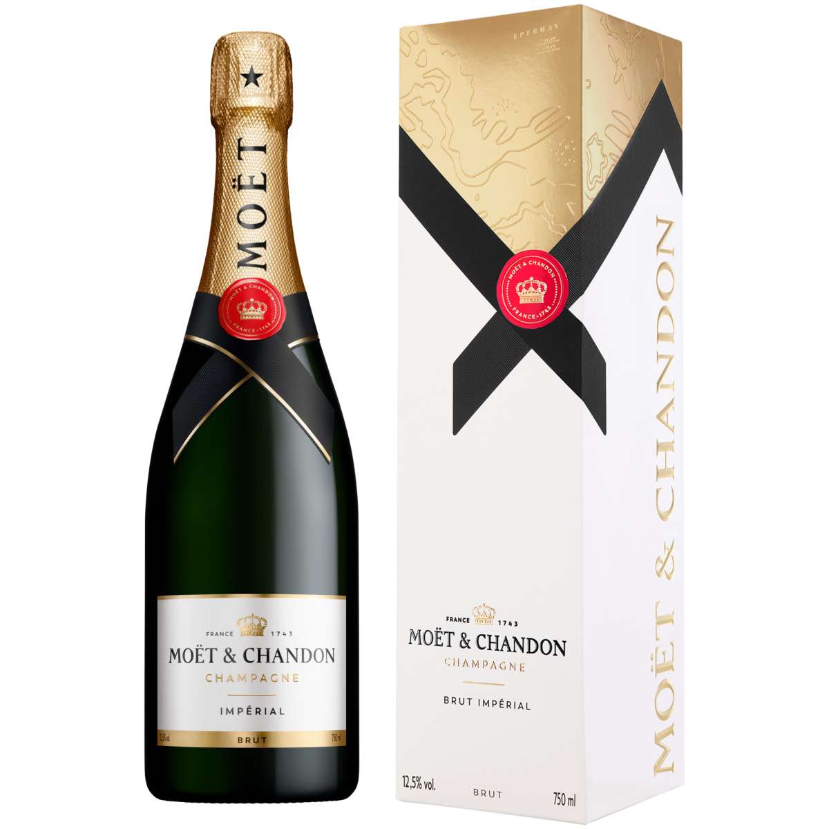 CHAMPAGNE MOET & CHANDON IMPE'RIAL BRUT CL.75