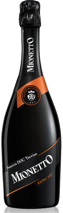 MIONETTO PRESTIGE COLLECTION VALDOBBIADENE PROSECCO SUPERIORE DOCG EXTRA DRY 750 ML