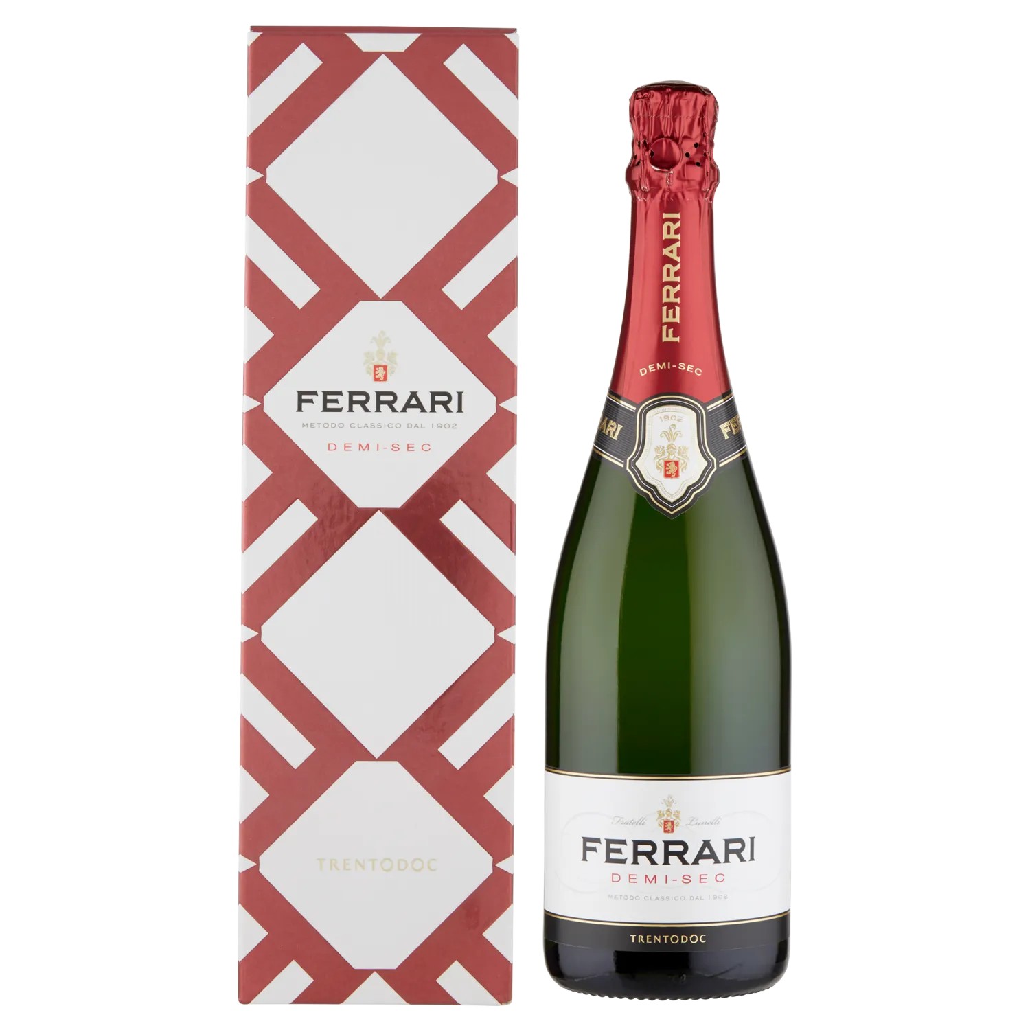 SPUMANTE FERRARI DEMI SEC  TRENTO DOC CL.75