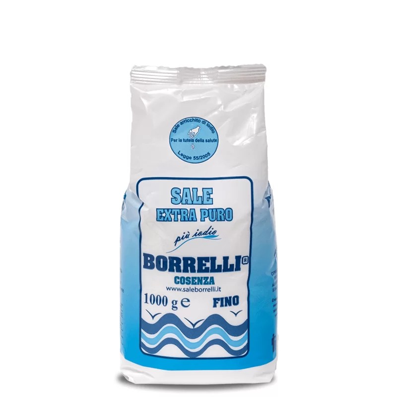 SALE BORRELLI IODATO FINO KG.1                    