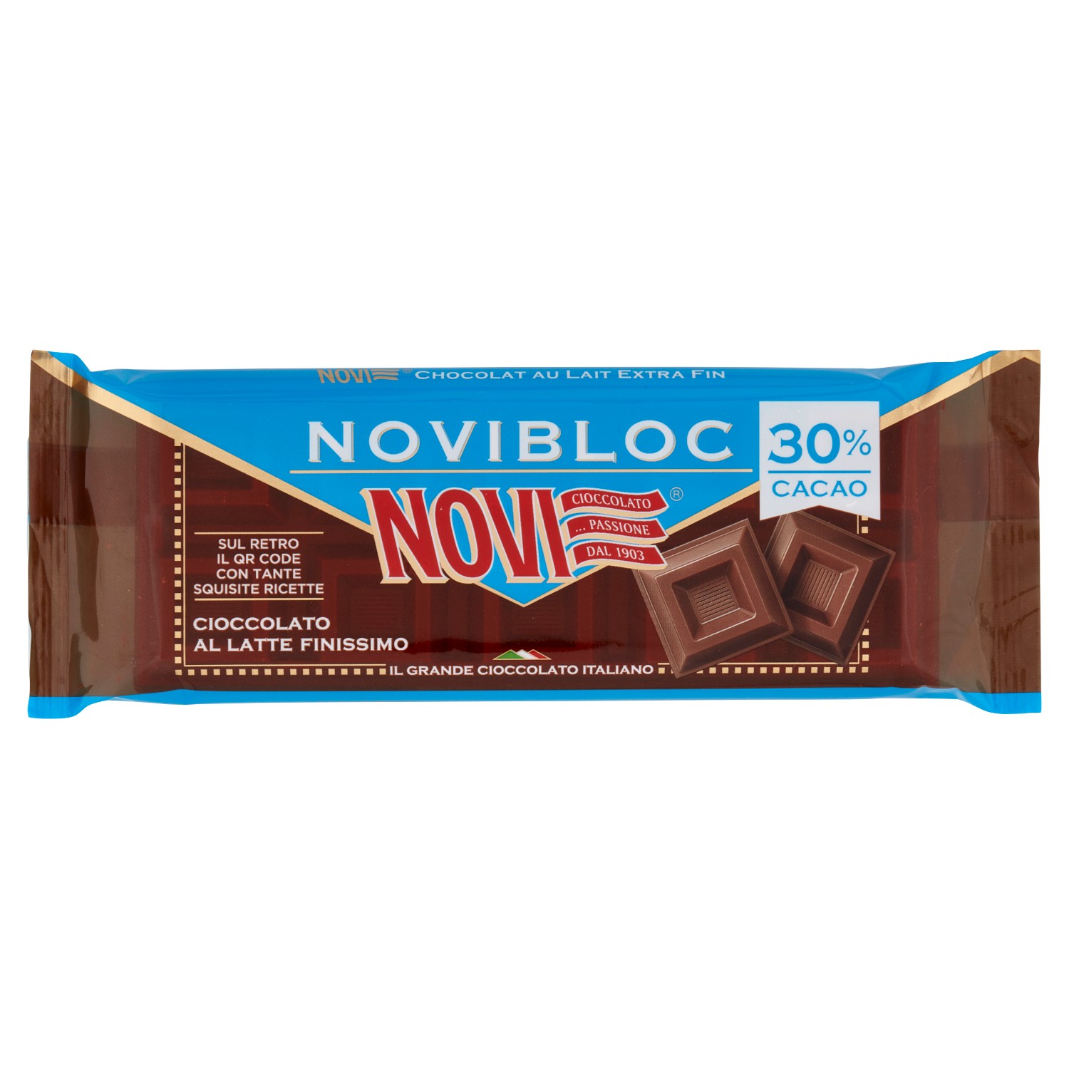 NOVI NOVIBLOC CIOCCOLATO AL LATTE FINISSIMO 150 G