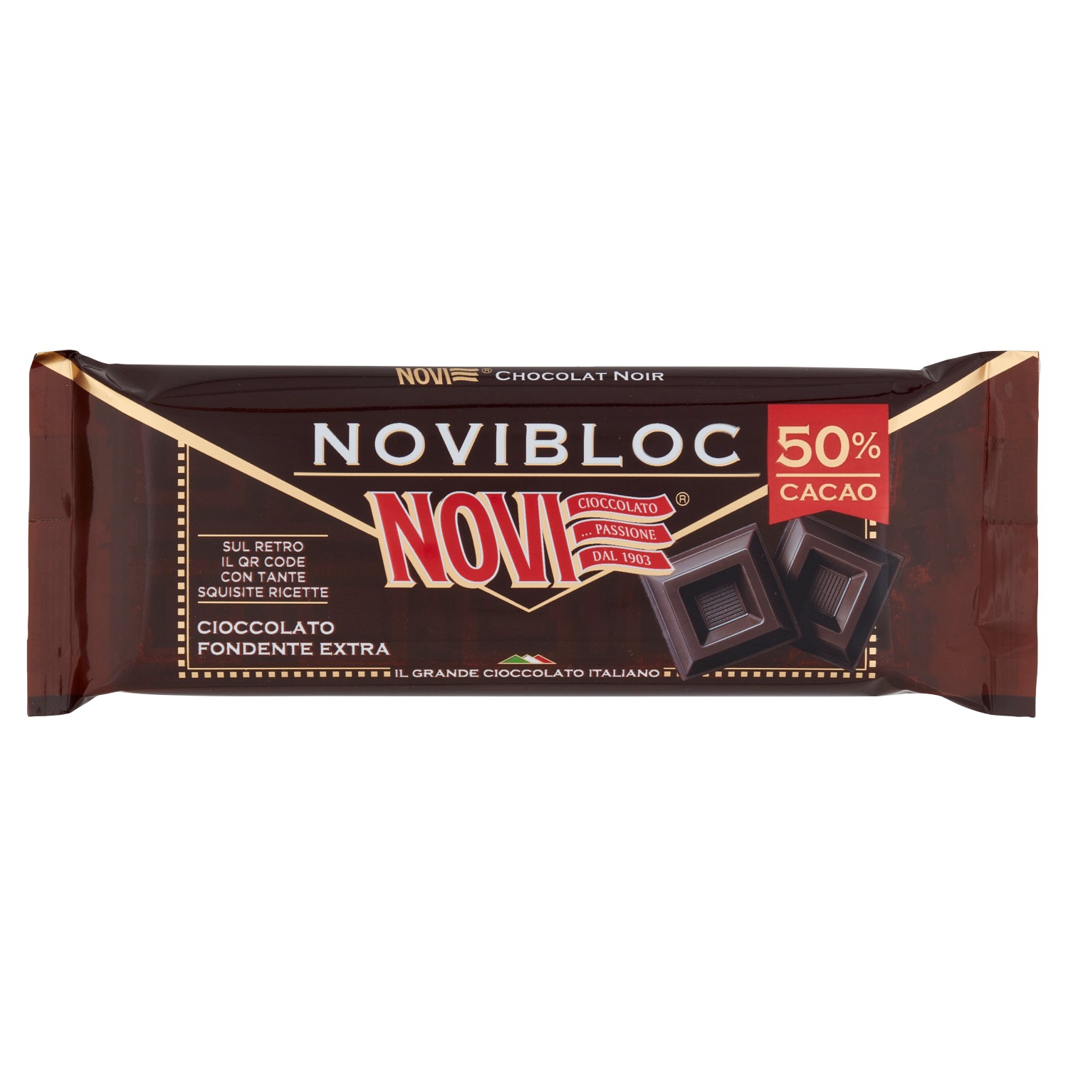 NOVI NOVIBLOC CIOCCOLATO FONDENTE EXTRA 150 G