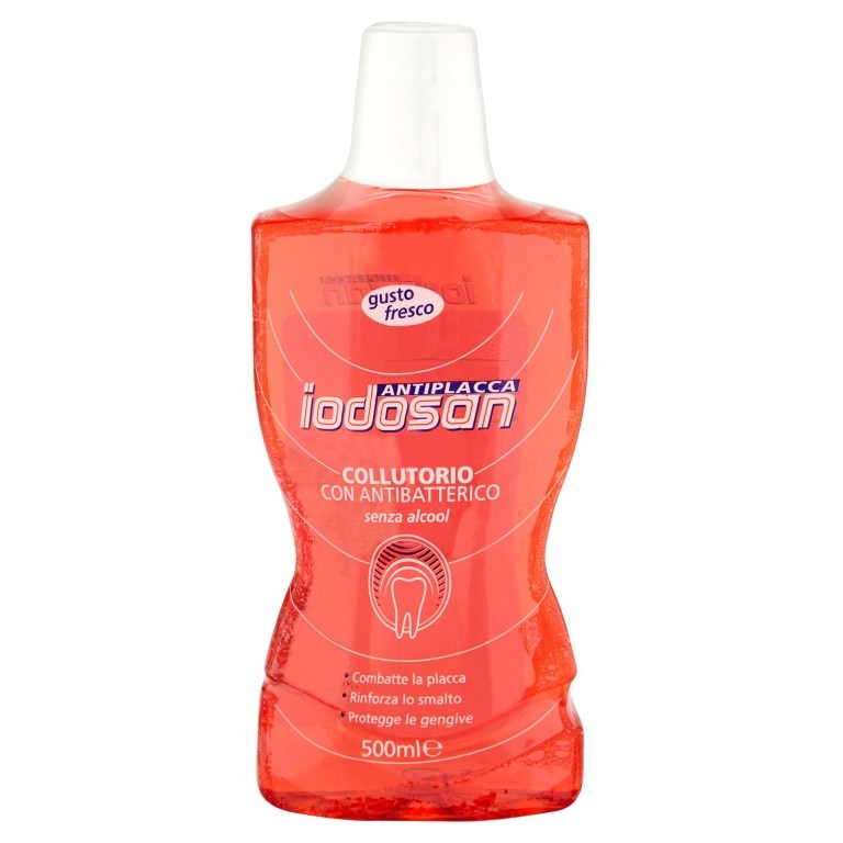 IODOSAN ANTIPLACCA COLLUTORIO CON ANTIBATTERICO 500ML