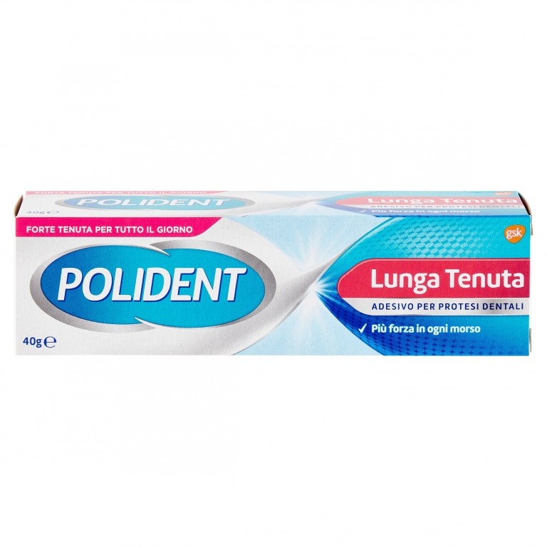 POLIDENT LUNGA TENUTA ADESIVO PER PROTESI DENTALI 40 G