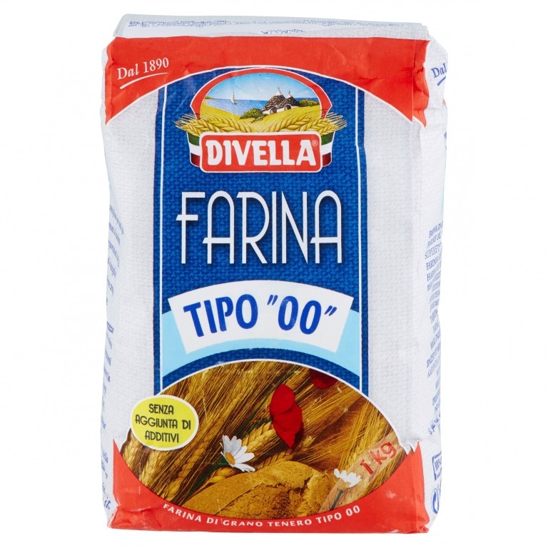 DIVELLA FARINA TIPO "00" 1 KG