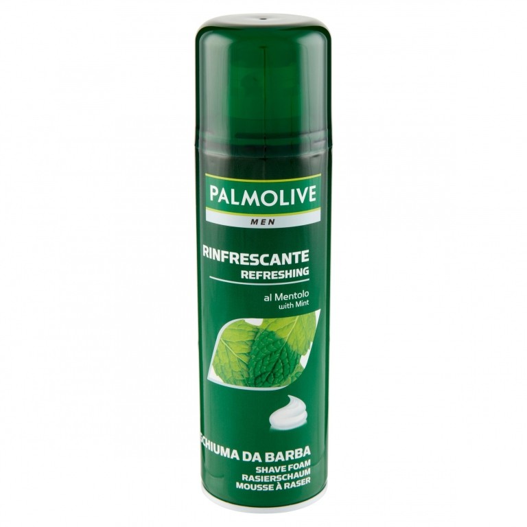 PALMOLIVE FOR MEN SCHIUMA DA BARBA RINFRESCANTE AL MENTOLO 300 ML