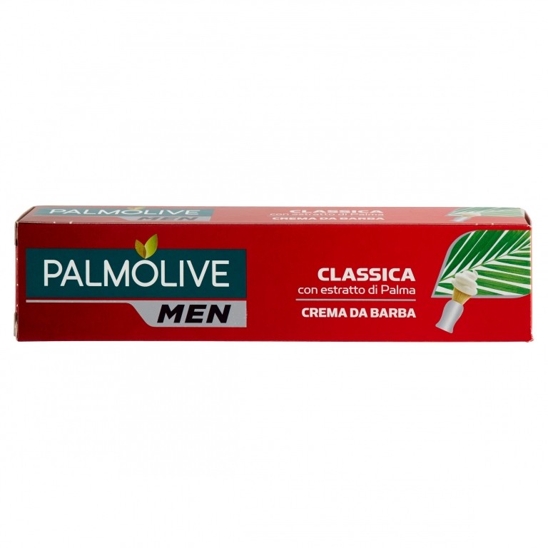 PALMOLIVE CREMA DA BARBA FOR MEN CLASSICA CON ESTRATTO DI PALMA, 100 ML
