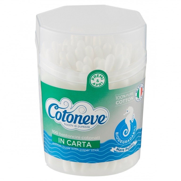 COTONEVE BASTONCINI COTONATI IN CARTA 100 PZ