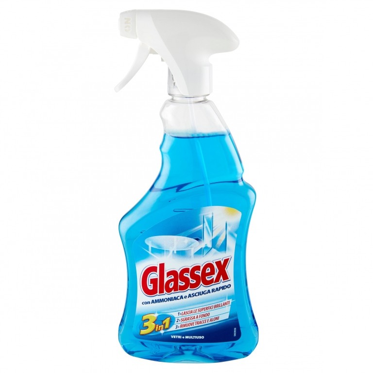 GLASSEX CON AMMONIACA E SPEED ALCOOL VETRI E MULTIUSO 500 ML