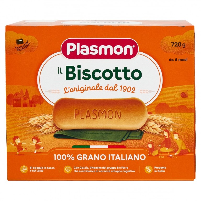 PLASMON IL BISCOTTO DEI BAMBINI 720 G