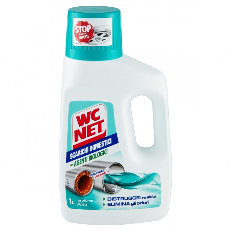 WC NET SCARICHI DOMESTICI CON AGENTI BIOLOGICI 1 L