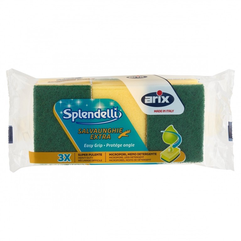 ARIX SPLENDELLI SPUGNAFORTE SALVA UNGHIE 3 PZ