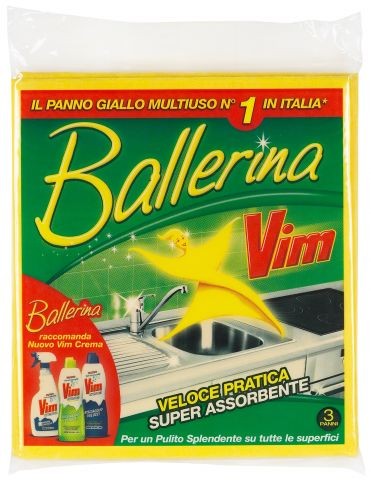 PANNO GIALLO BALLERINA PZ.3