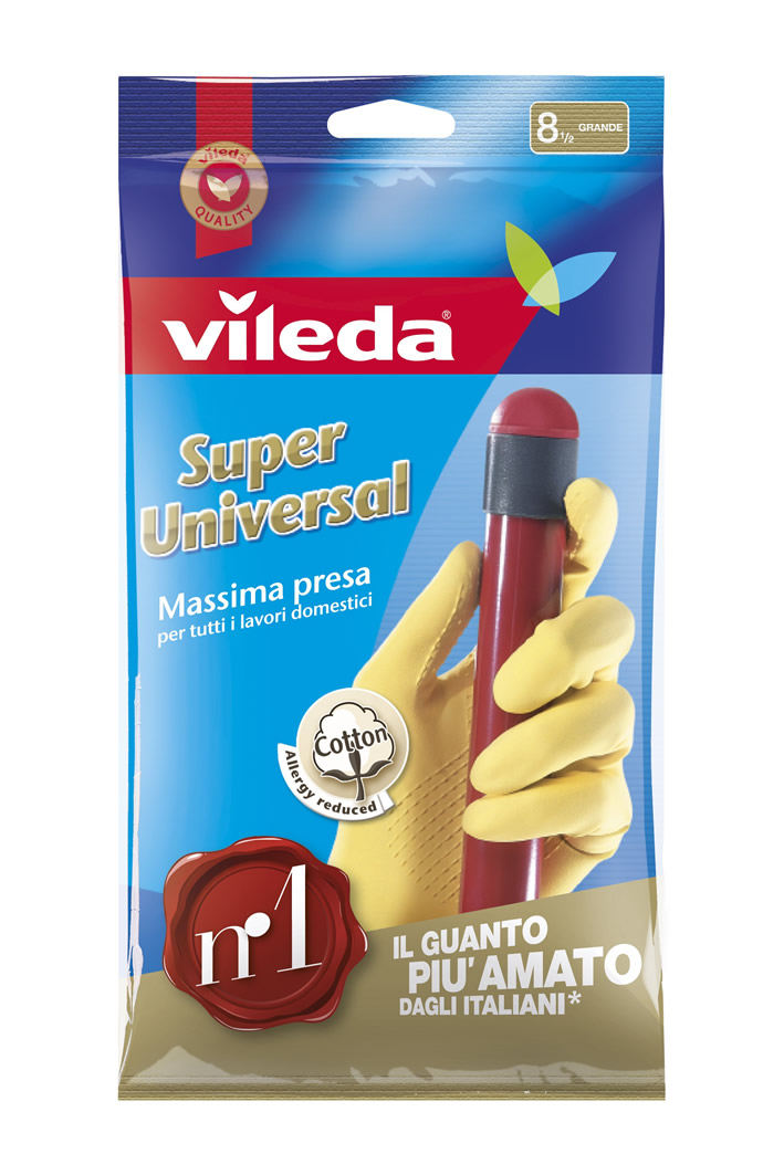 VILEDA GUANTI SUPER UNIVERSAL L/9 MIS. GRANDE