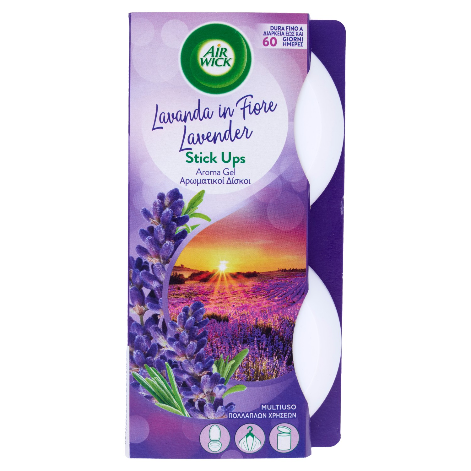 AIR WICK STICK'UP ROSA BOUQUET 2 PEZZI