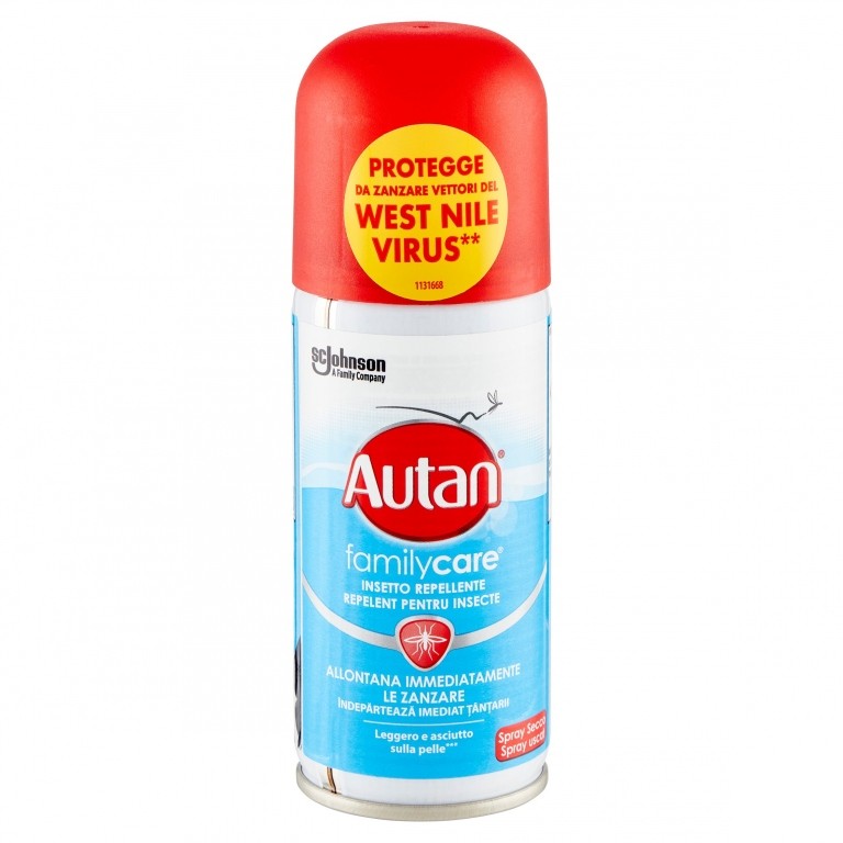 AUTAN FAMILY CARE INSETTO REPELLENTE SPRAY SECCO 100 ML