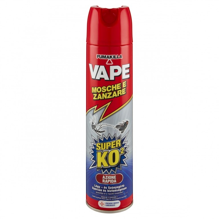 VAPE MOSCHE E ZANZARE SPRAY 400 ML.