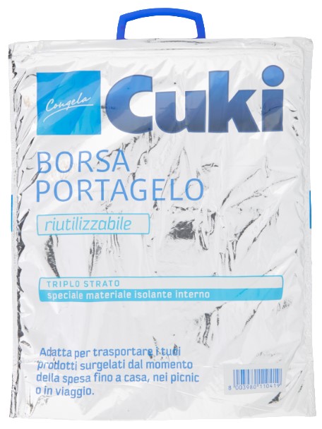 CUKI CONGELA BORSA PORTAGELO GRANDE - CM 40X50