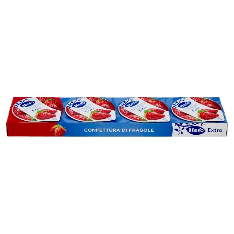 HERO CONFETTURA EXTRA DI FRAGOLE 4 X 25 G