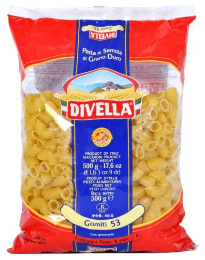 PASTA DIVELLA N.53 GOMITI GR.500