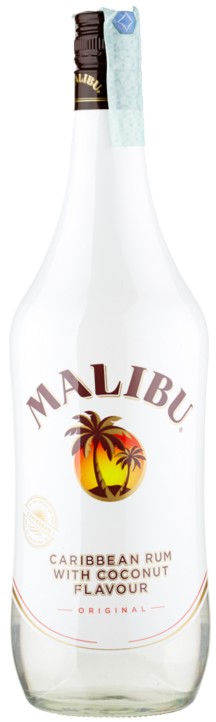 MALIBU CARIBBEAN RUM WITH COCONUT FLAVOUR 1 L