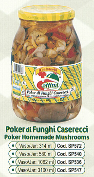 FUNGHI ATTINA'POKER GR.580