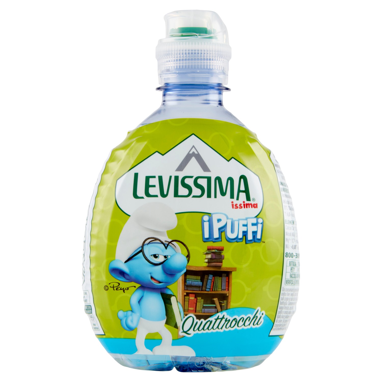 LEVISSIMA, ISSIMA ACQUA MINERALE NATURALE OLIGOMINERALE, 33CL X 4