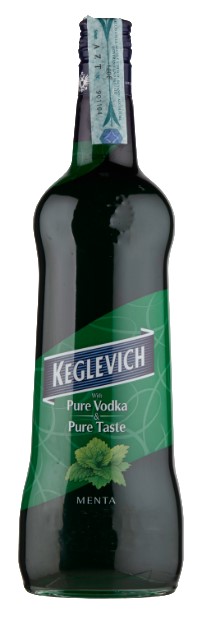 KEGLEVICH WITH PURE VODKA & PURE TASTE MENTA 1 L