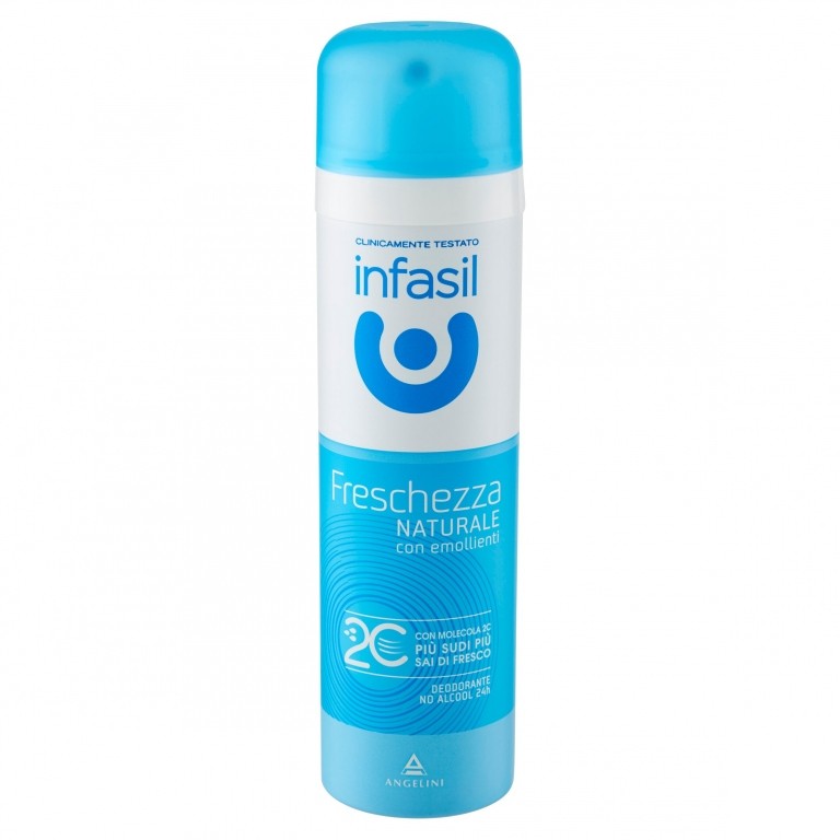 INFASIL FRESCHEZZA NATURALE DEODORANTE SPRAY CON EMOLLIENTI 150 ML