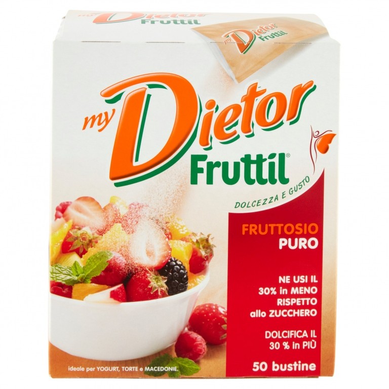 FRUTTIL FRUTTOSIO PURO BUSTINE 50 X 4 G