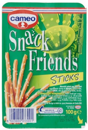 CAMEO SNACK FRIENDS STICKS 100 G