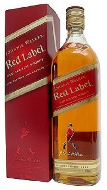 JOHNNIE WALKER RED LABEL BLENDED SCOTCH WHISKY 70 CL