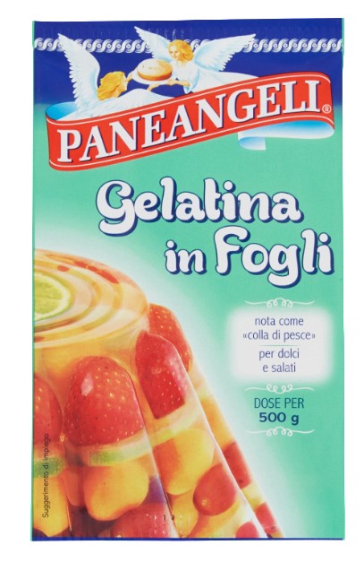 PANEANGELI GELATINA IN FOGLI 12 G