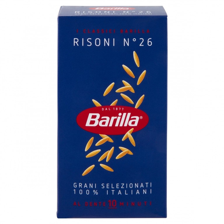 PASTA BARILLA N.26 RISONI GR.500                  